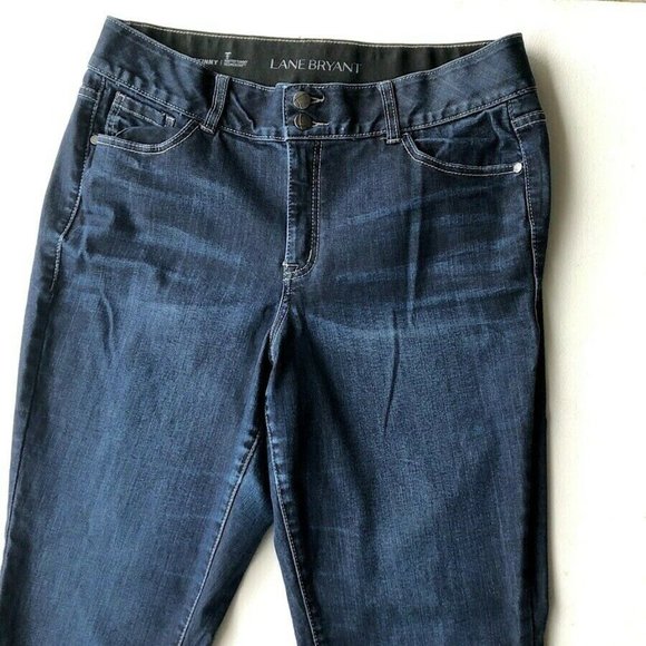 Lane Bryant Skinny Tighter Tummy High Rise Jeans - Picture 2 of 4